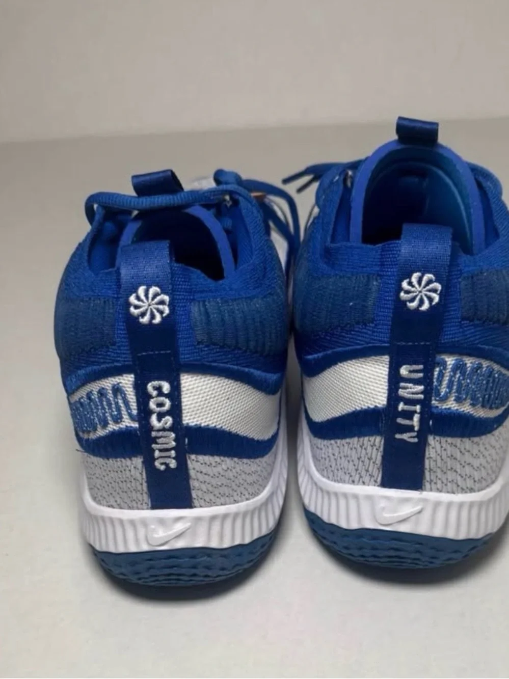 NWT Nike Blue and White Men's Athletic Running Shoes